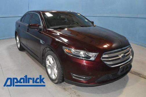 Burgundy 2018 Ford Taurus SEL