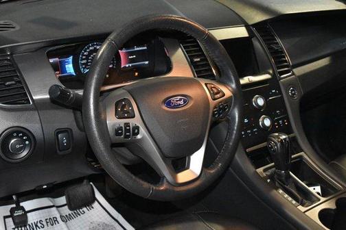 Burgundy 2018 Ford Taurus SEL
