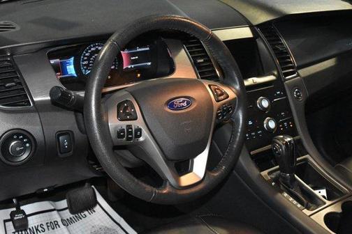 Burgundy 2018 Ford Taurus SEL