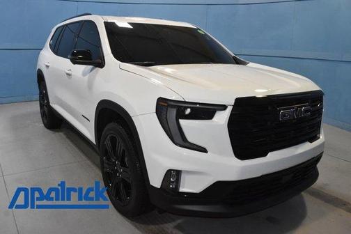 Summit White 2025 GMC Acadia Elevation