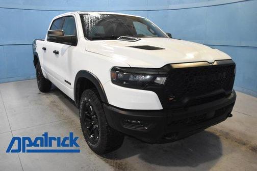 Bright White Clearcoat 2025 RAM 1500 Rebel