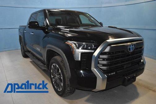 Midnight Black Metallic 2024 Toyota Tundra Hybrid Limited