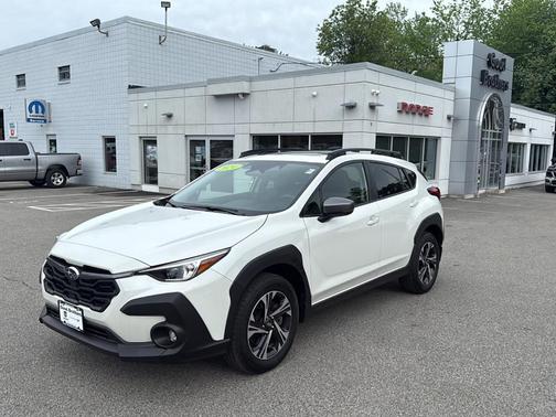 Crystal White Pearl 2024 Subaru Crosstrek Premium