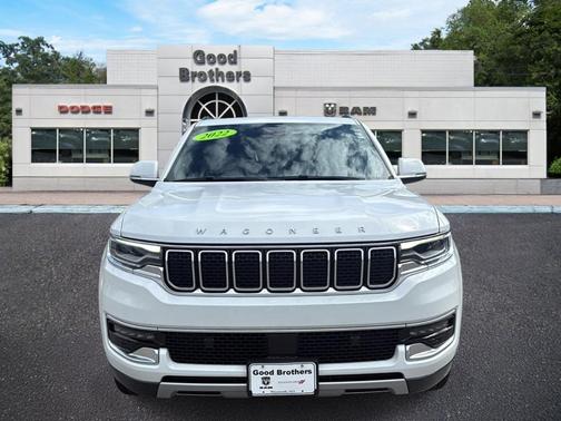 Bright White Clearcoat 2022 Jeep Wagoneer Series II