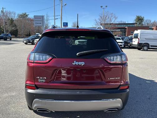 Velvet Red Pearlcoat 2019 Jeep Cherokee Limited