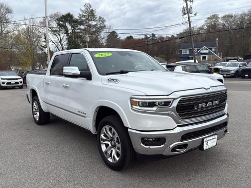 White 2022 RAM 1500 Limited