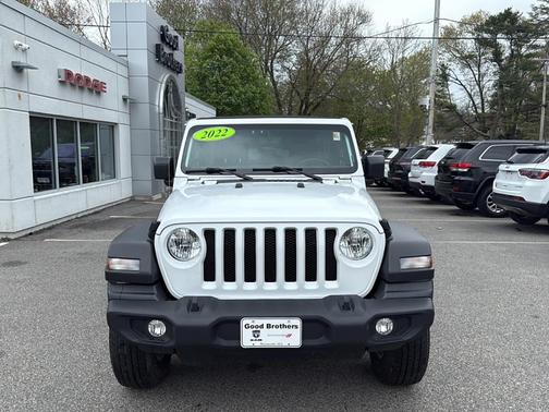 Bright White Clearcoat 2022 Jeep Wrangler Unlimited Sport S