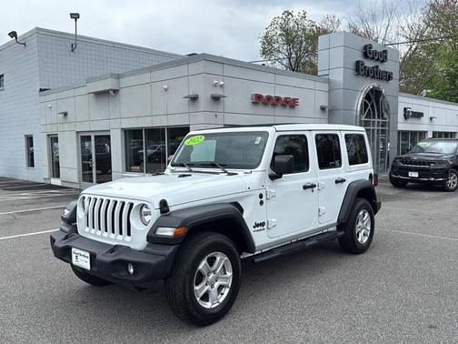 Bright White Clearcoat 2022 Jeep Wrangler Unlimited Sport S