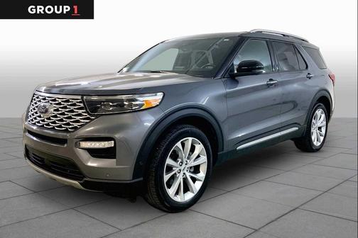 Carbonized Gray Metallic 2022 Ford Explorer Platinum