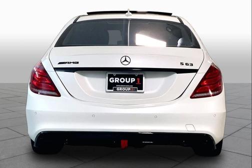 designo Diamond White Metallic 2017 Mercedes-Benz AMG S 63 4MATIC