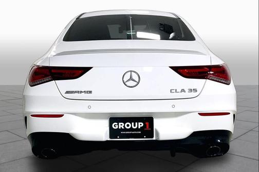 Polar White 2023 Mercedes-Benz AMG CLA 35 4MATIC