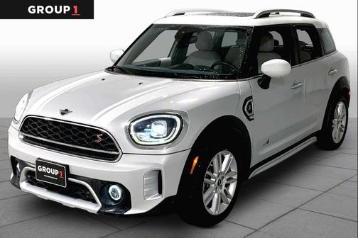 White Silver Metallic 2022 MINI Countryman Cooper S ALL4
