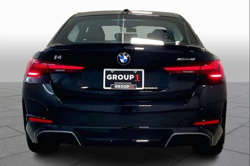 Black Sapphire Metallic 2026 BMW i4 Gran Coupe xDrive40