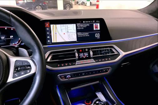 Black Sapphire Metallic 2022 BMW X7 M50i