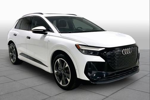 Glacier White Metallic 2024 Audi Q4 e-tron Premium Plus 55 quattro