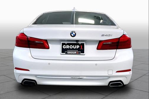 Mineral White Metallic 2017 BMW 540 540i