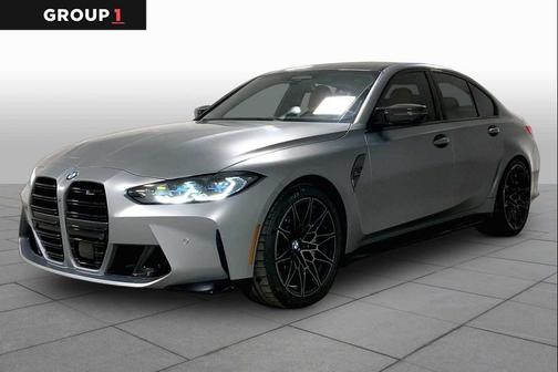 Skyscraper Gray Metallic 2024 BMW M3 Competition xDrive