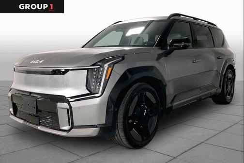 Pebble Gray 2024 Kia EV9 GT-Line