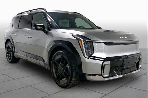 Pebble Gray 2024 Kia EV9 GT-Line
