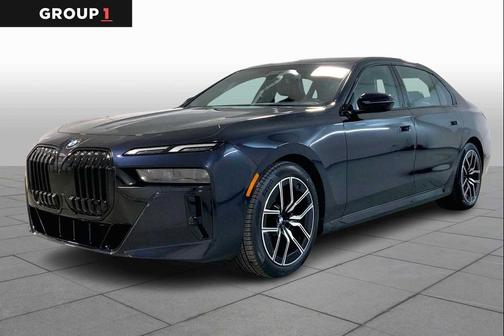 Carbon Black Metallic 2023 BMW 760 i xDrive Sedan