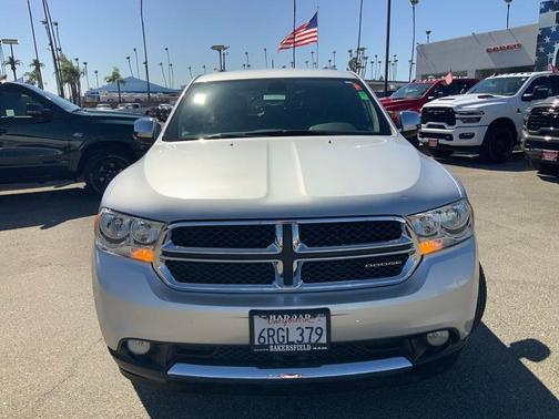 Bright Silver Metallic 2011 Dodge Durango Crew