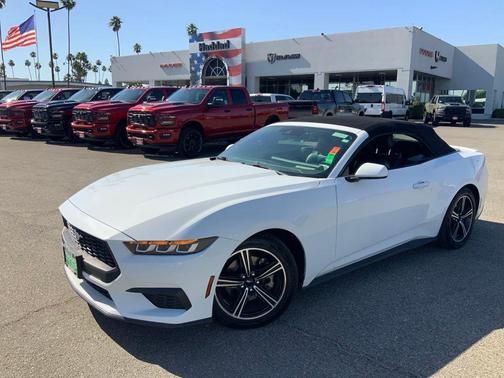 Oxford White 2024 Ford Mustang EcoBoost Premium