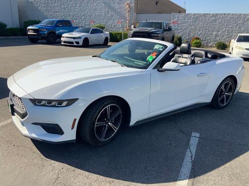 Oxford White 2024 Ford Mustang EcoBoost Premium