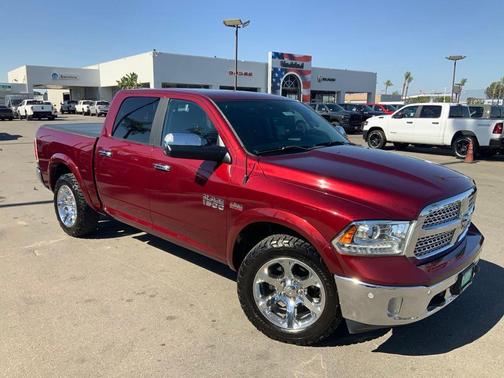 Red 2017 RAM 1500 Laramie