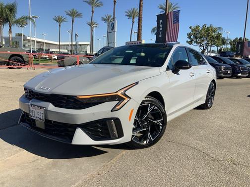 Wolf Gray 2025 Kia K5 GT-Line