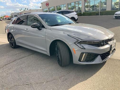 Wolf Gray 2025 Kia K5 GT-Line