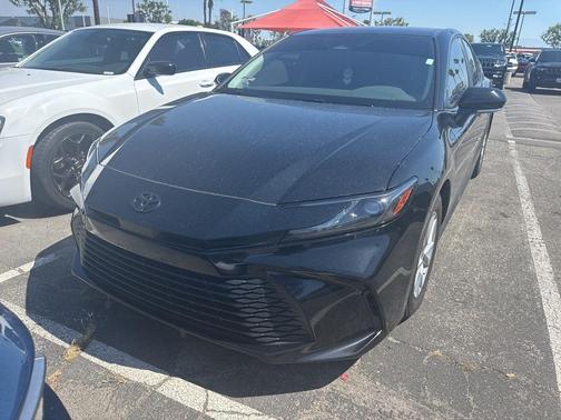 Midnight Black Metallic 2025 Toyota Camry LE
