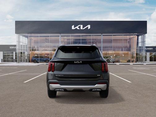 Gray 2025 Kia Sorento Hybrid SX Prestige