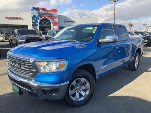 Hydro Blue Pearlcoat 2024 RAM 1500 Laramie