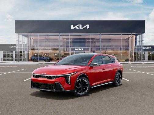Currant Red 2026 Kia K4 GT-LINE