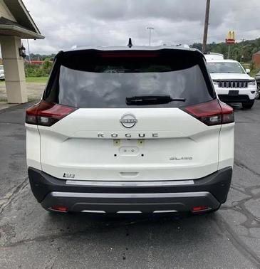 White 2023 Nissan Rogue SL