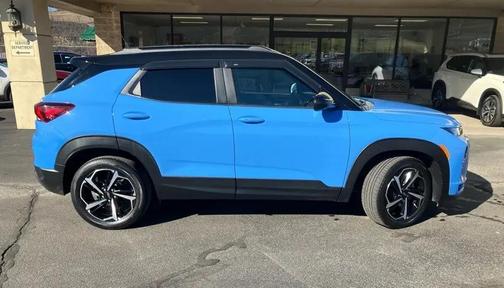 Blue 2023 Chevrolet Trailblazer RS