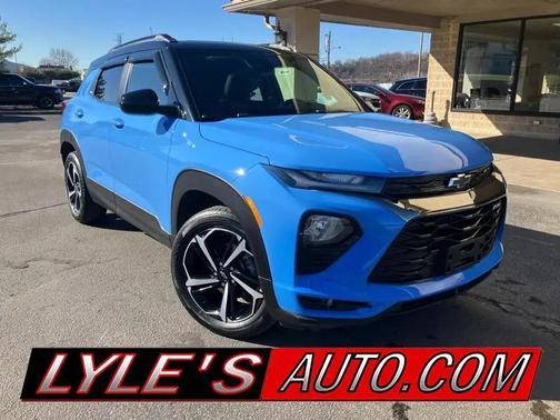 Blue 2023 Chevrolet Trailblazer RS