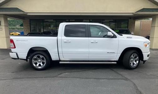 White 2022 RAM 1500 Big Horn/Lone Star
