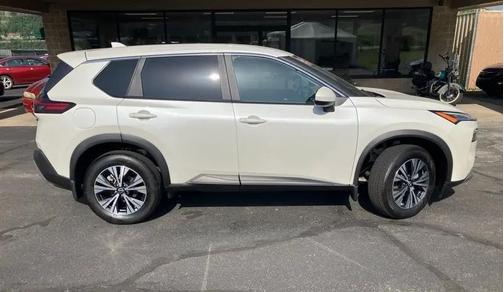 White 2023 Nissan Rogue SV