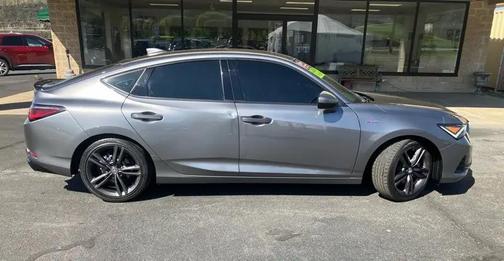 Gray 2024 Acura Integra CVT w/A-Spec Package