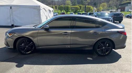 Gray 2024 Acura Integra CVT w/A-Spec Package