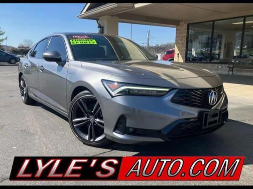 Gray 2024 Acura Integra CVT w/A-Spec Package