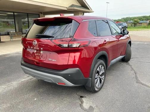 Red 2023 Nissan Rogue SV