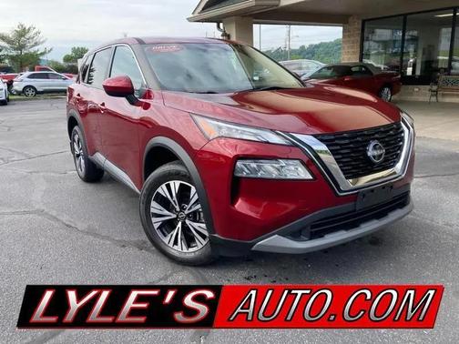 Red 2023 Nissan Rogue SV