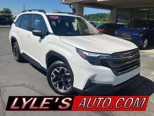 White 2025 Subaru Forester Premium