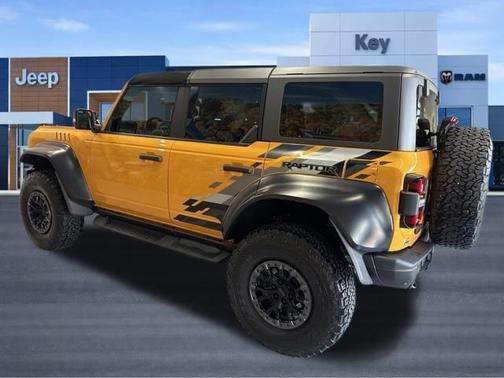 Orange Metallic 2022 Ford Bronco Raptor