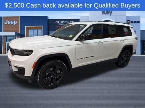 Bright White Clearcoat 2025 Jeep Grand Cherokee L Laredo