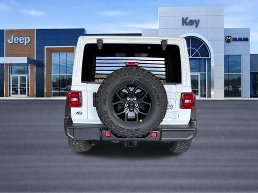 Bright White Clearcoat 2025 Jeep Wrangler Sport