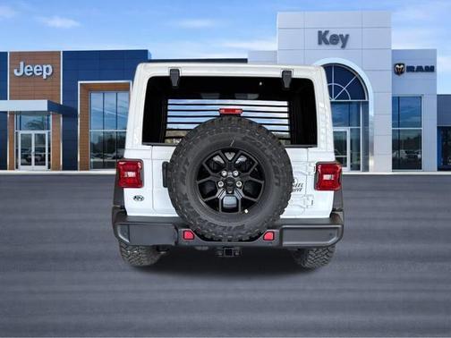 Bright White Clearcoat 2025 Jeep Wrangler Sport
