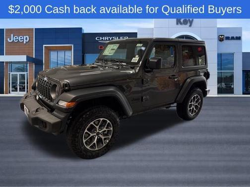 Granite Crystal Clearcoat Metallic 2026 Jeep Wrangler Sport
